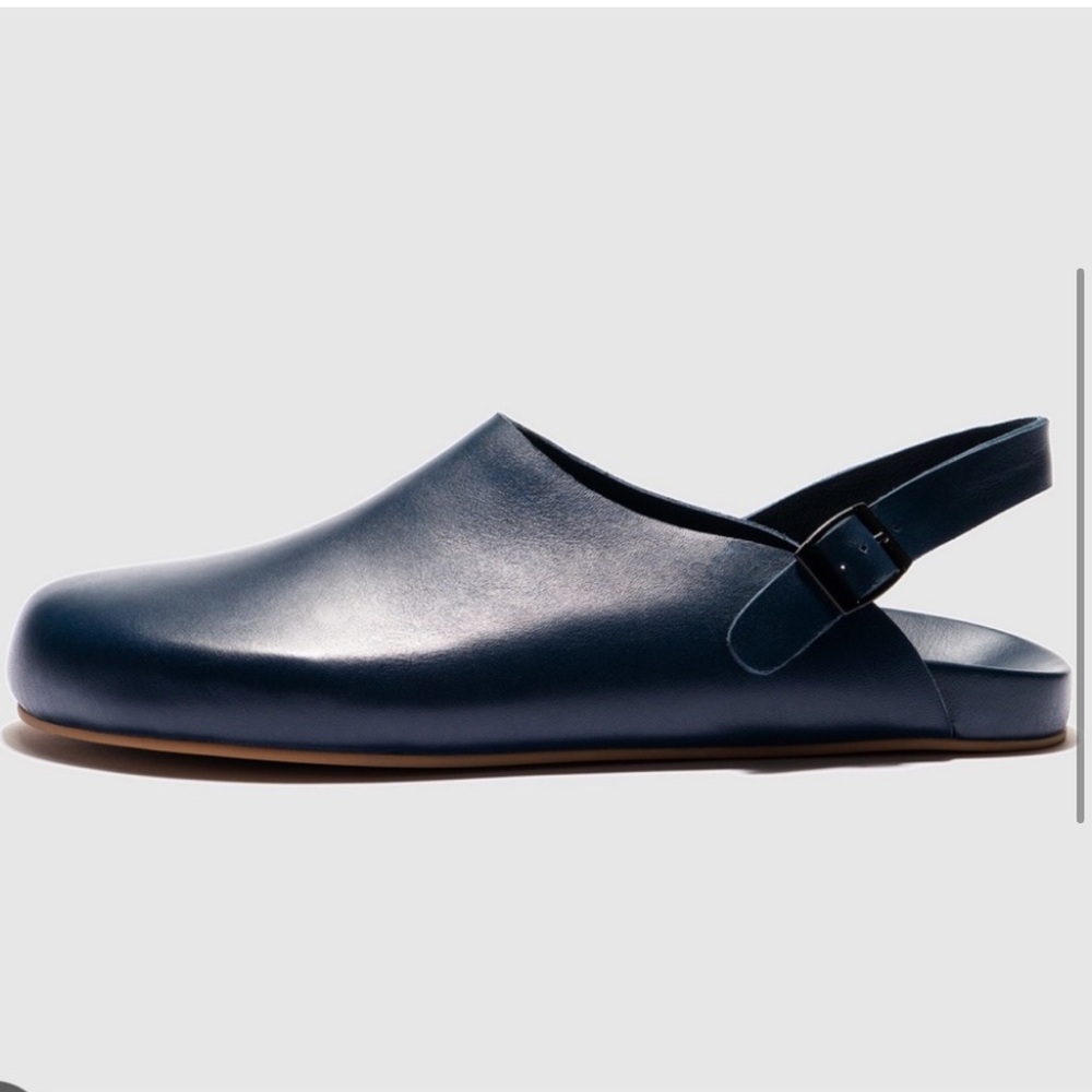 Beatrice Valenzuela Clog Slide - Midnight Blue Navy - Sz 9